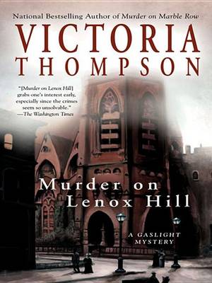 Book cover for Murder on Lenox Hill