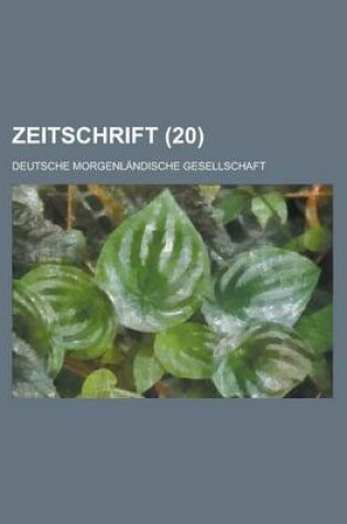 Cover of Zeitschrift (20 )