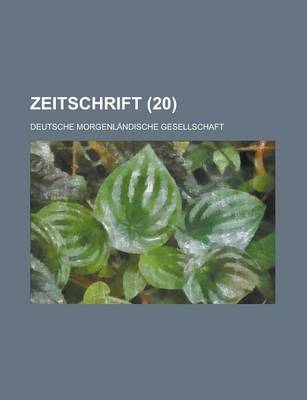 Book cover for Zeitschrift (20 )