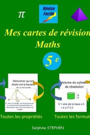 Cover of Mes cartes de révision Maths 5e