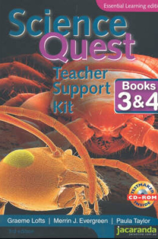 Cover of Science Quest Teacher Support Kit Books 3&4 3E Essential Learning Edition + CD-ROM