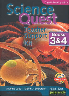 Cover of Science Quest Teacher Support Kit Books 3&4 3E Essential Learning Edition + CD-ROM