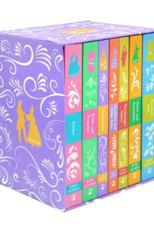 Cover of Jane Austen: The Complete 7 Books Hardcover Books Box Set