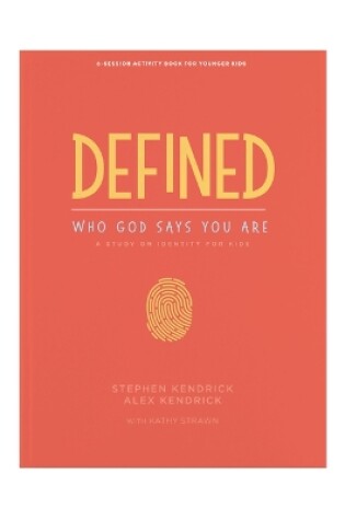 Cover of Defined: Who God Says You Are - Younger Kids Activity Book