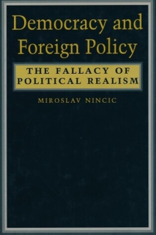 Cover of Democracy and Foreign Policy