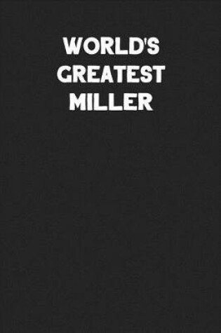 Cover of World's Greatest Miller