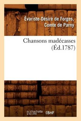 Book cover for Chansons Madécasses (Éd.1787)