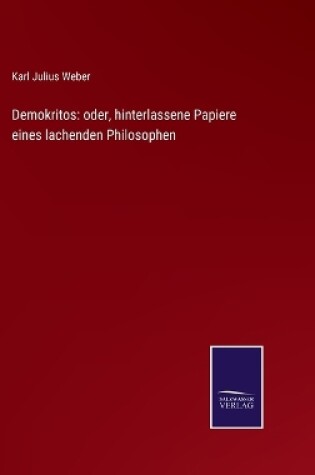 Cover of Demokritos