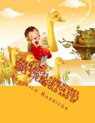 Book cover for Farm Ducks Adventures Coloring Book