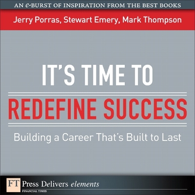 Book cover for It's Time to Redefine Success