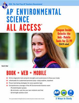 Book cover for AP Environmental Science All Access Book + Online + Mobile