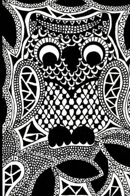Book cover for Zentangle Owl Journal