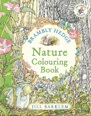 Book cover for Brambly Hedge: Nature Colouring Book