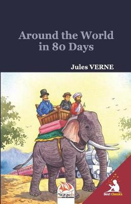 Book cover for Around the World in 80 Days (Unabridged & Illustrated)