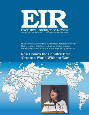 Book cover for Executive Intelligence Review; Volume 41, Number 25