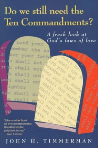 Cover of Do We Still Need the Ten Commandments?