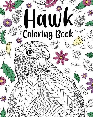 Book cover for Hawk Coloring Book