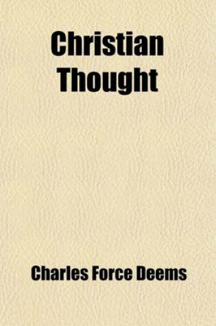 Cover of Christian Thought (Volume 3)