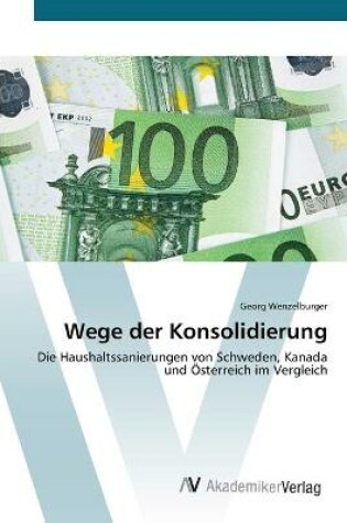 Cover of Wege der Konsolidierung