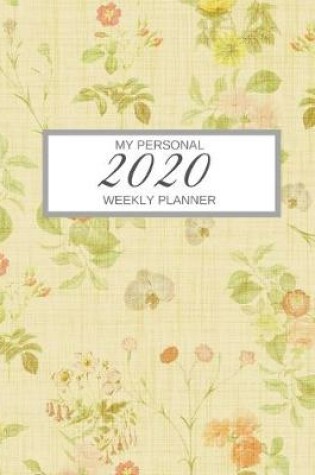 Cover of My Personal 2020 Weekly Planner