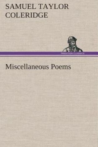 Cover of Miscellaneous Poems