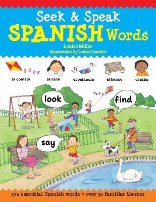 Book cover for Seek & Speak Spanish Words