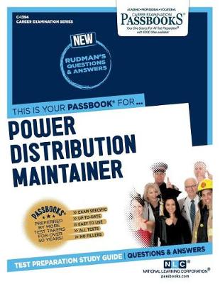 Book cover for Power Distribution Maintainer (C-1394)