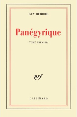 Cover of Panegyrique T1