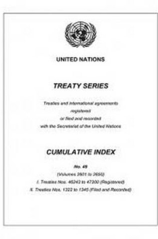 Cover of Treaty Series Cumulative Index Number 49