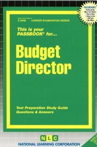 Cover of Budget Director