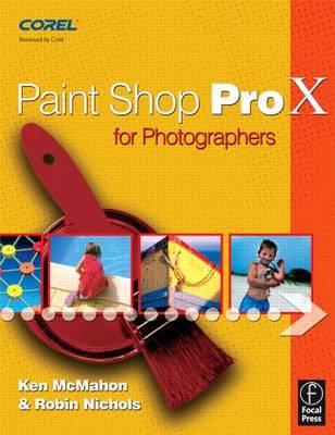 Book cover for Paint Shop Pro X for Photographers