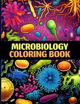 Book cover for Microbiology Coloring Book