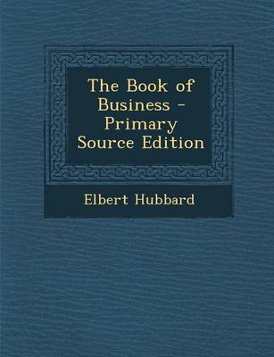 Book cover for The Book of Business