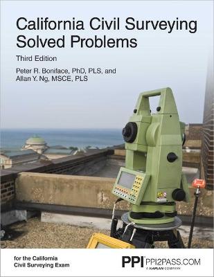 Book cover for Ppi California Civil Surveying Solved Problems, 3rd Edition - Comprehensive Practice for the California Civil Surveying Exam