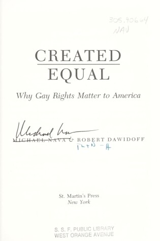 Cover of Created Equal