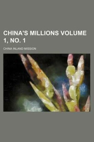 Cover of China's Millions Volume 1, No. 1