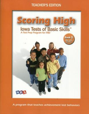 Book cover for Scoring High on the ITBS, Teacher's Edition with Poster, Grade 1