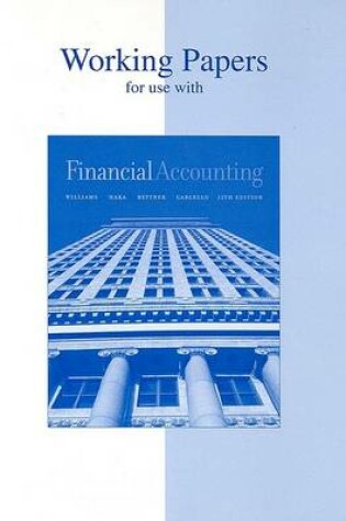 Cover of Working Papers for Use with Financial Accounting