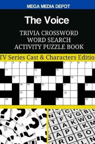 Cover of The Voice Trivia Crossword Word Search Activity Puzzle Book