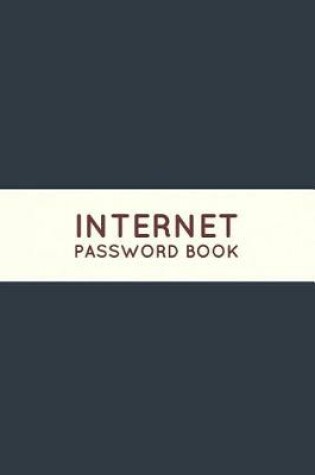 Cover of Internet Password Book