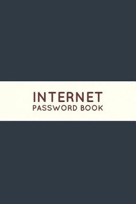 Book cover for Internet Password Book