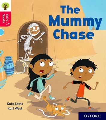 Book cover for Oxford Reading Tree Story Sparks: Oxford Level 4: The Mummy Chase