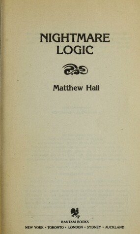 Book cover for Nightmare Logic
