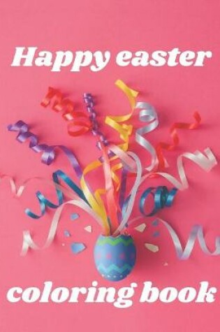 Cover of Happy Easter coloring book