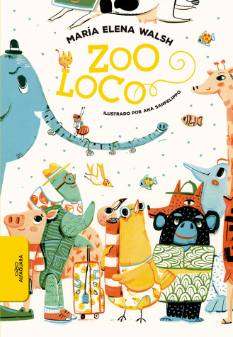 Book cover for Zoo Loco / Crazy Zoo