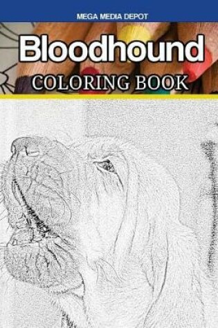 Cover of Bloodhound Coloring Book