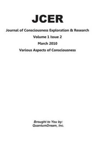Cover of Journal of Consciousness Exploration & Research Volume 1 Issue 2