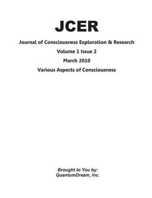 Book cover for Journal of Consciousness Exploration & Research Volume 1 Issue 2