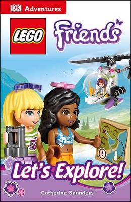 Book cover for DK Adventures: Lego Friends: Let's Explore!