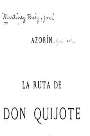 Cover of La Ruta de Don Quijote